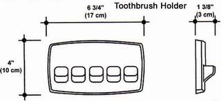 Toothbrush Holder Mold