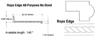 Rope Edge All Purpose No Bowl