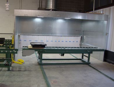 Gelcoat Spray Booth