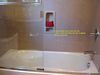 Granite Shower Surround from wall panel mold with Soap/Shampoo Combo